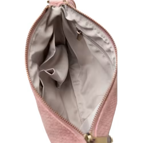 FLAT CROSS BAG IMPRESS  DUSTY PINK - 2