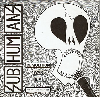 Subhumans – Demolition War E.P. - EP (Secondhand)