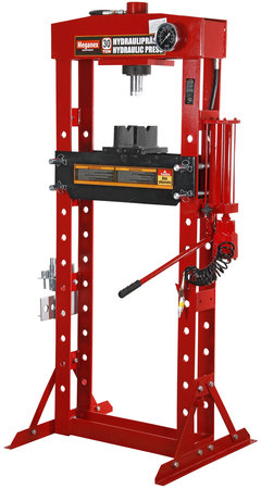 Hydraulisk press 30ton m adapter luft