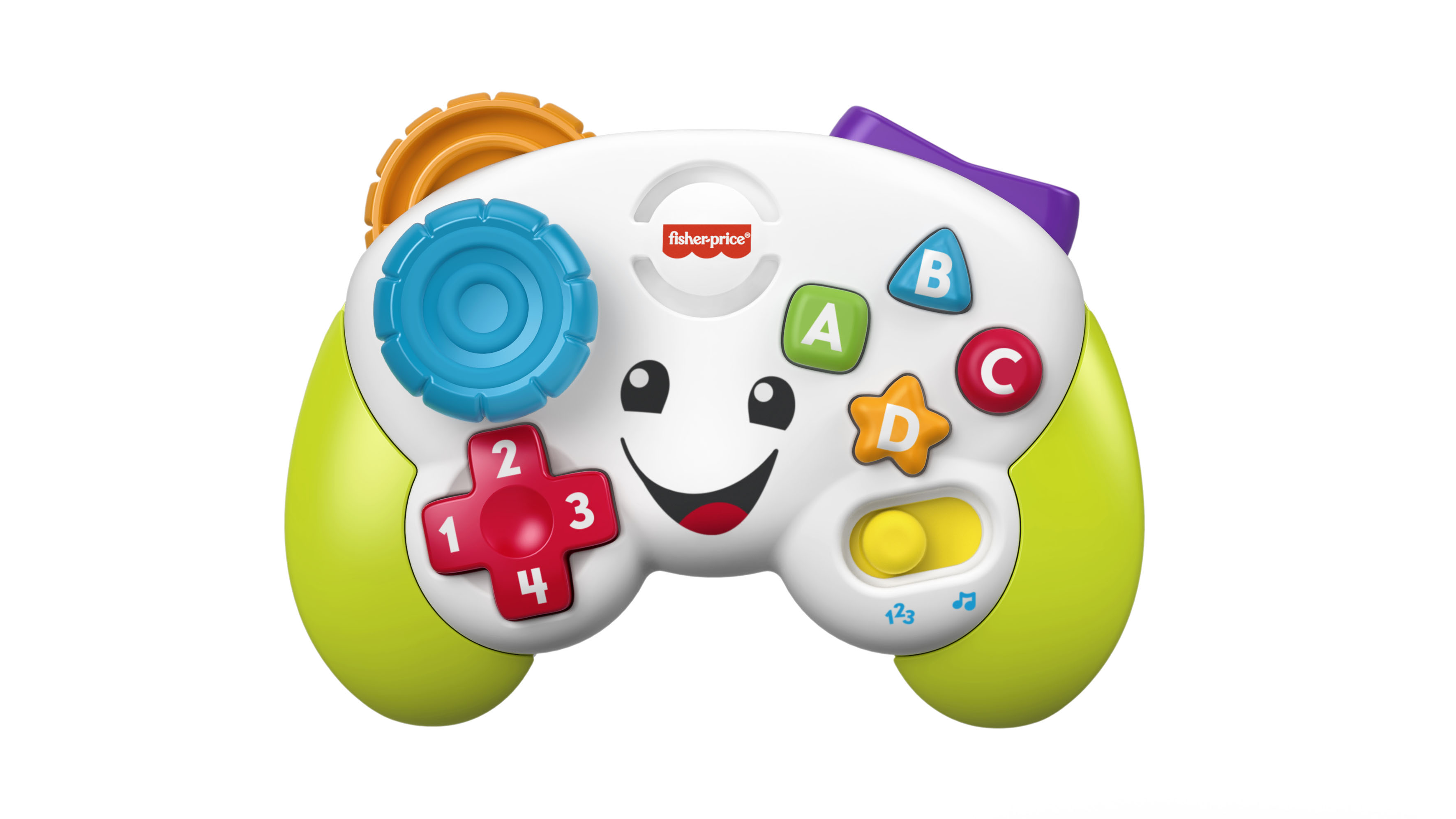 Fisher Price HHJ46 Laugh & Learn Lär- och spelkontroll (flerspråkig)