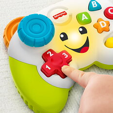 Fisher Price HHJ46 Laugh & Learn Lär- och spelkontroll (flerspråkig)