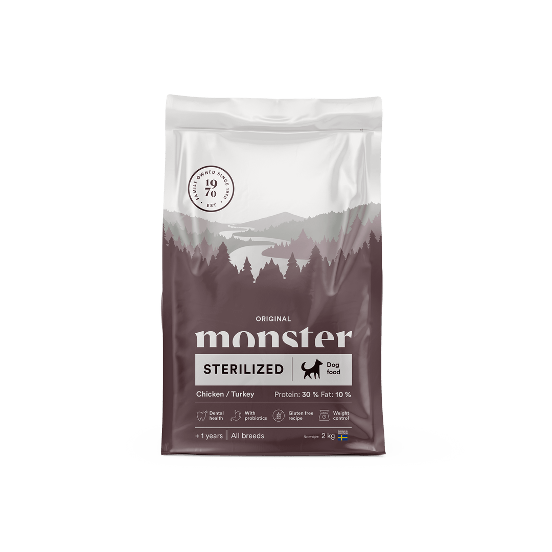 Monster Dog Original Sterilized 2Kg