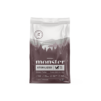 Monster Dog Original Sterilized 2Kg