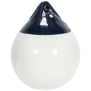 Förtöjningsboj 390mm PVC vit