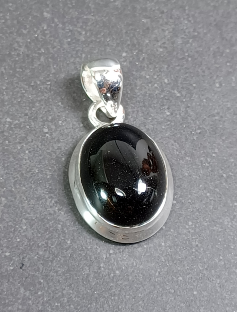 Cabochon Hänge i Äkta Silver - 2