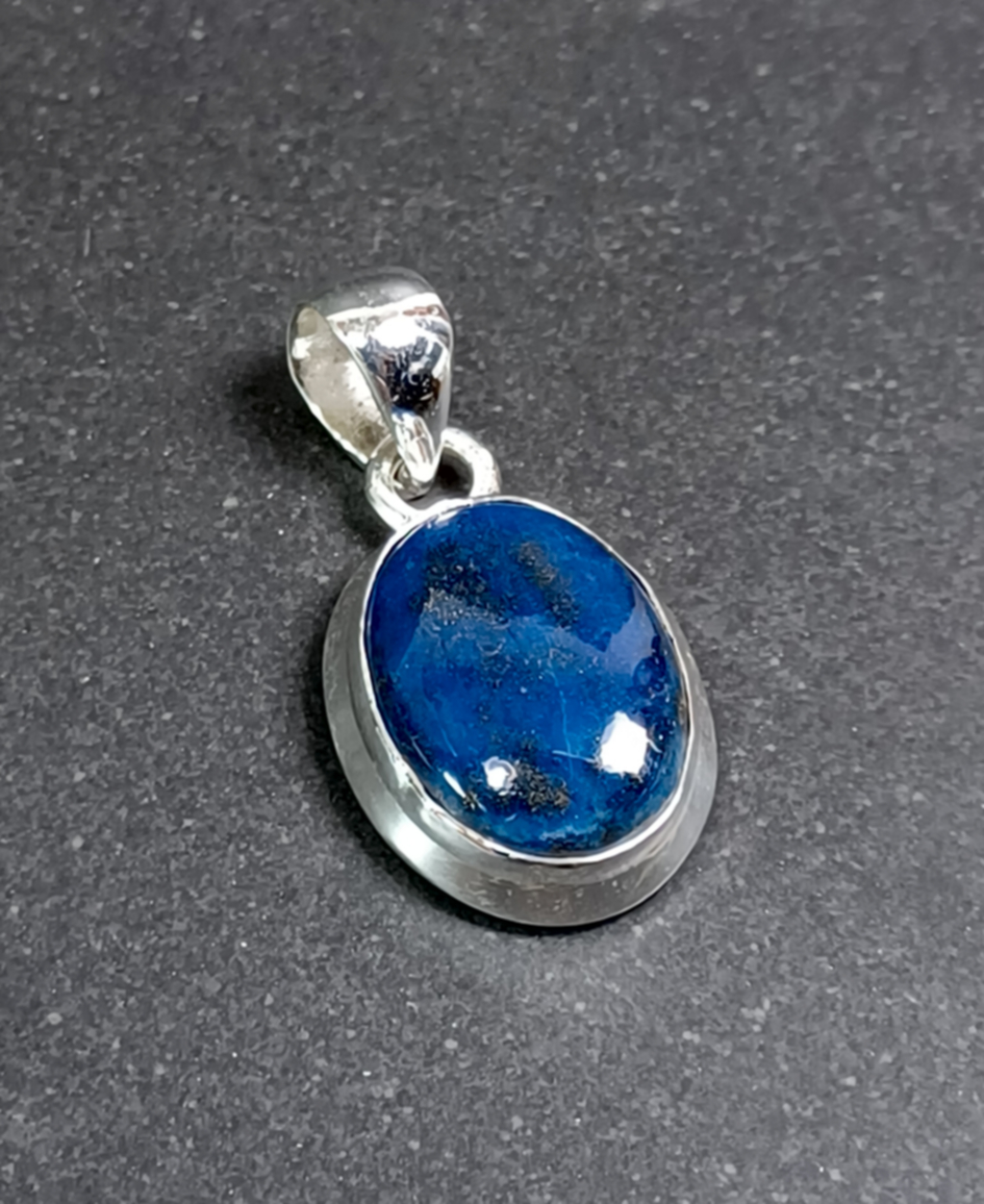 Cabochon Hänge i Äkta Silver