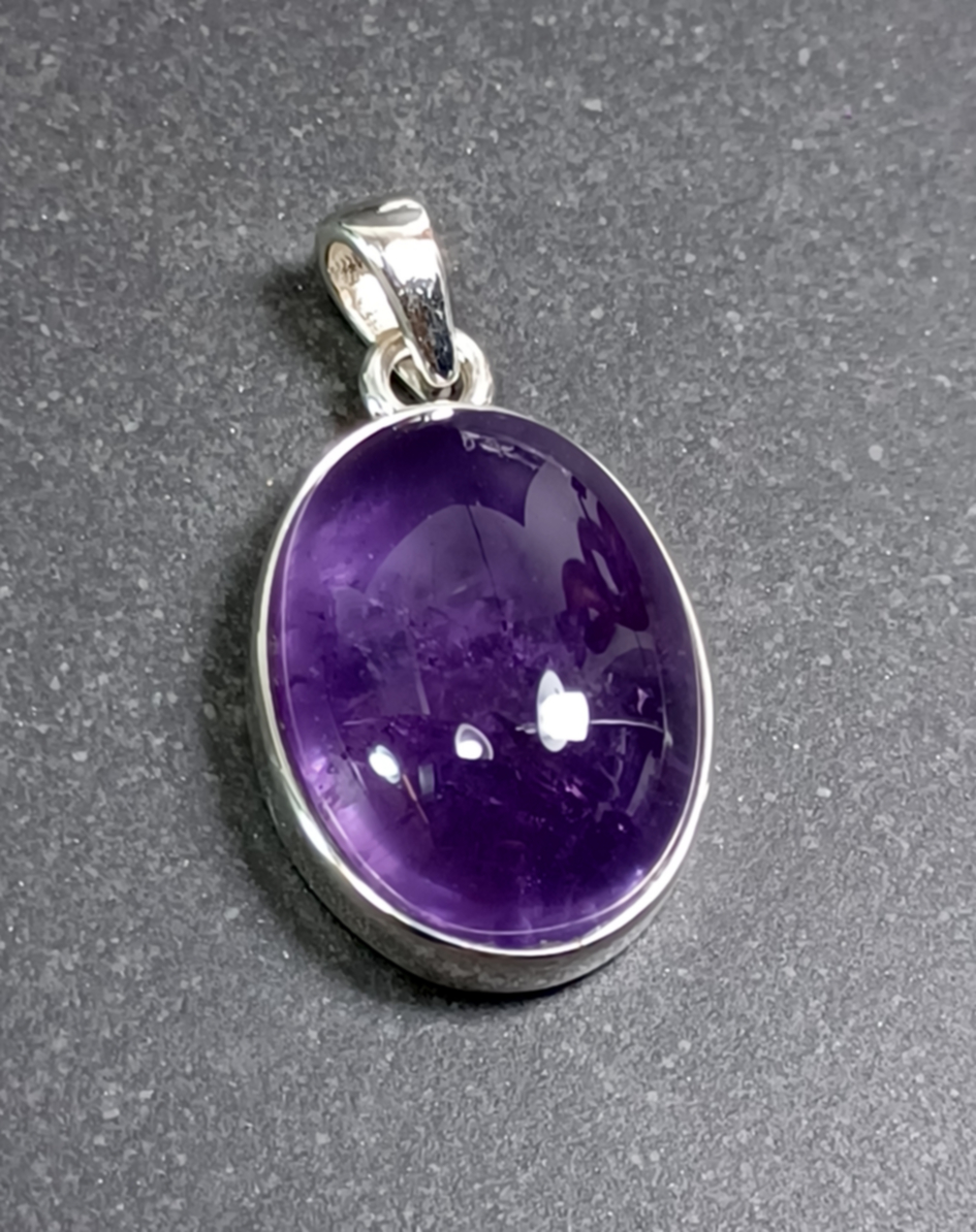Cabochon Hänge i Äkta Silver - 3