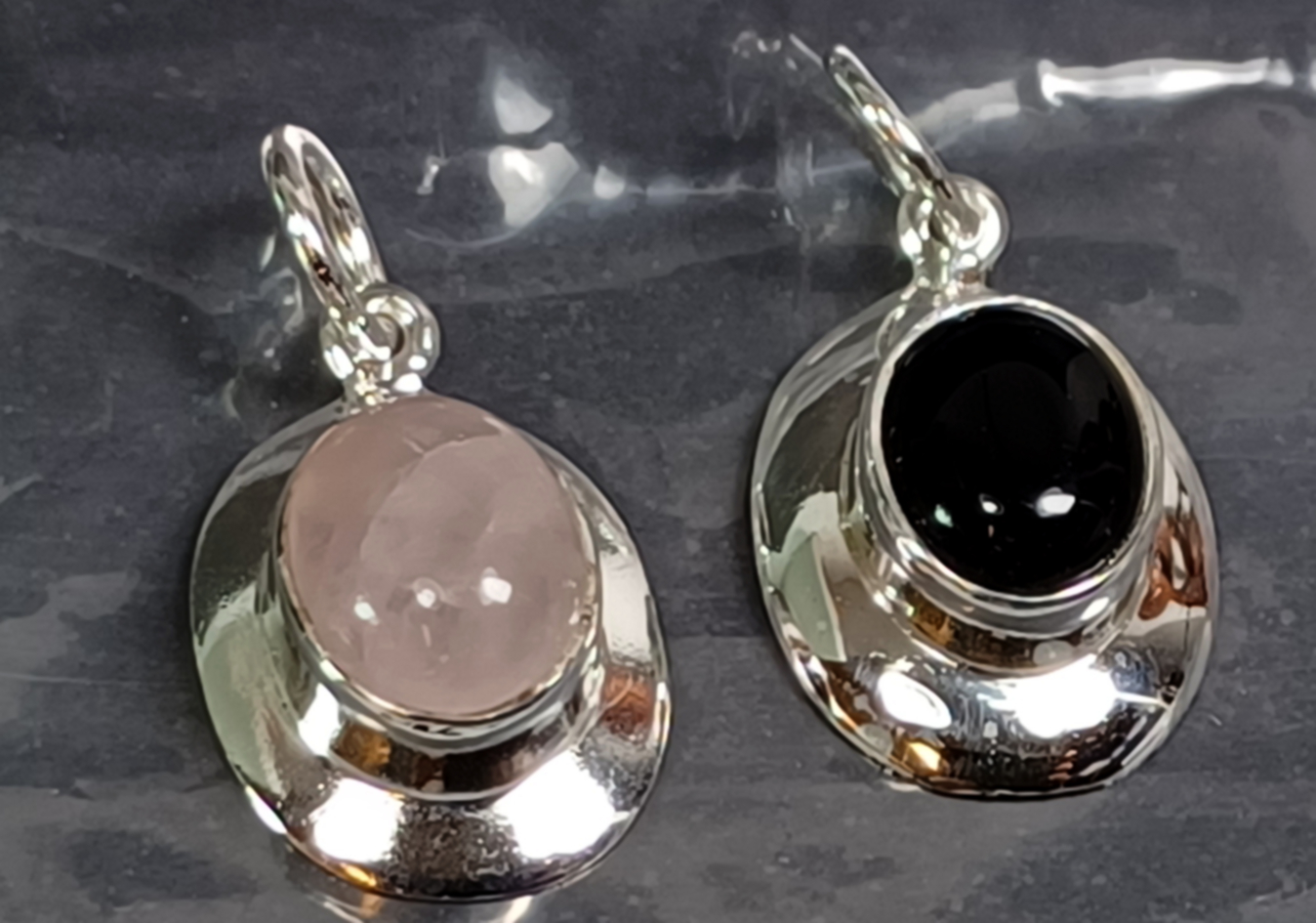 Cabochon Hänge i Äkta Silver - 3