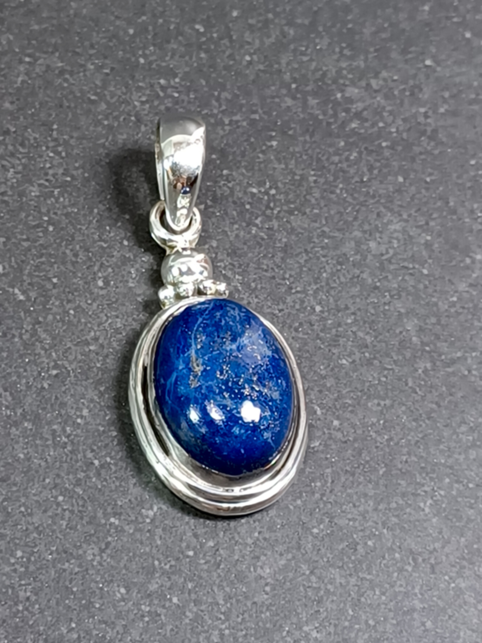 Cabochon Hänge i Äkta Silver - 4