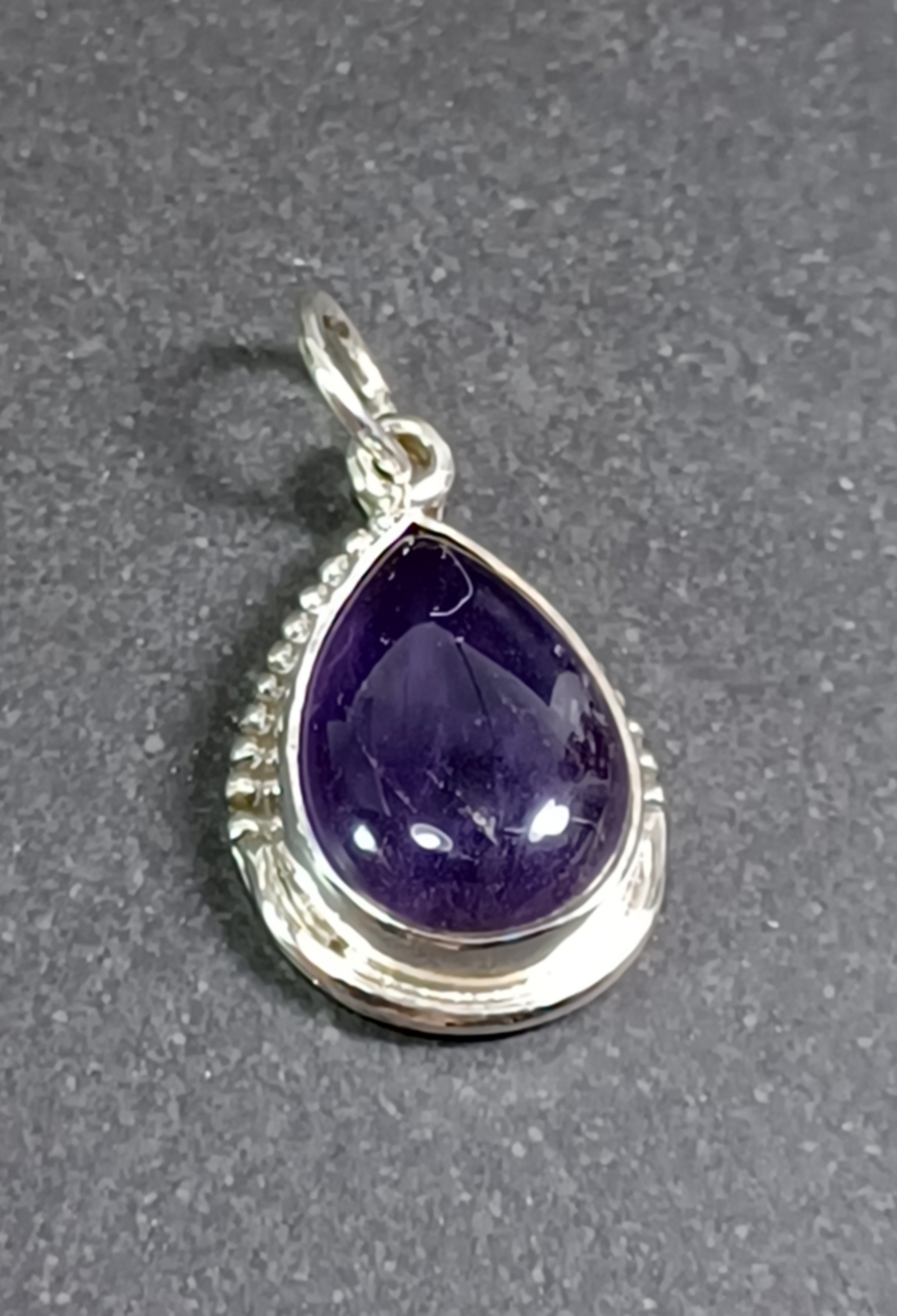 Cabochon Hänge i Äkta Silver - 2
