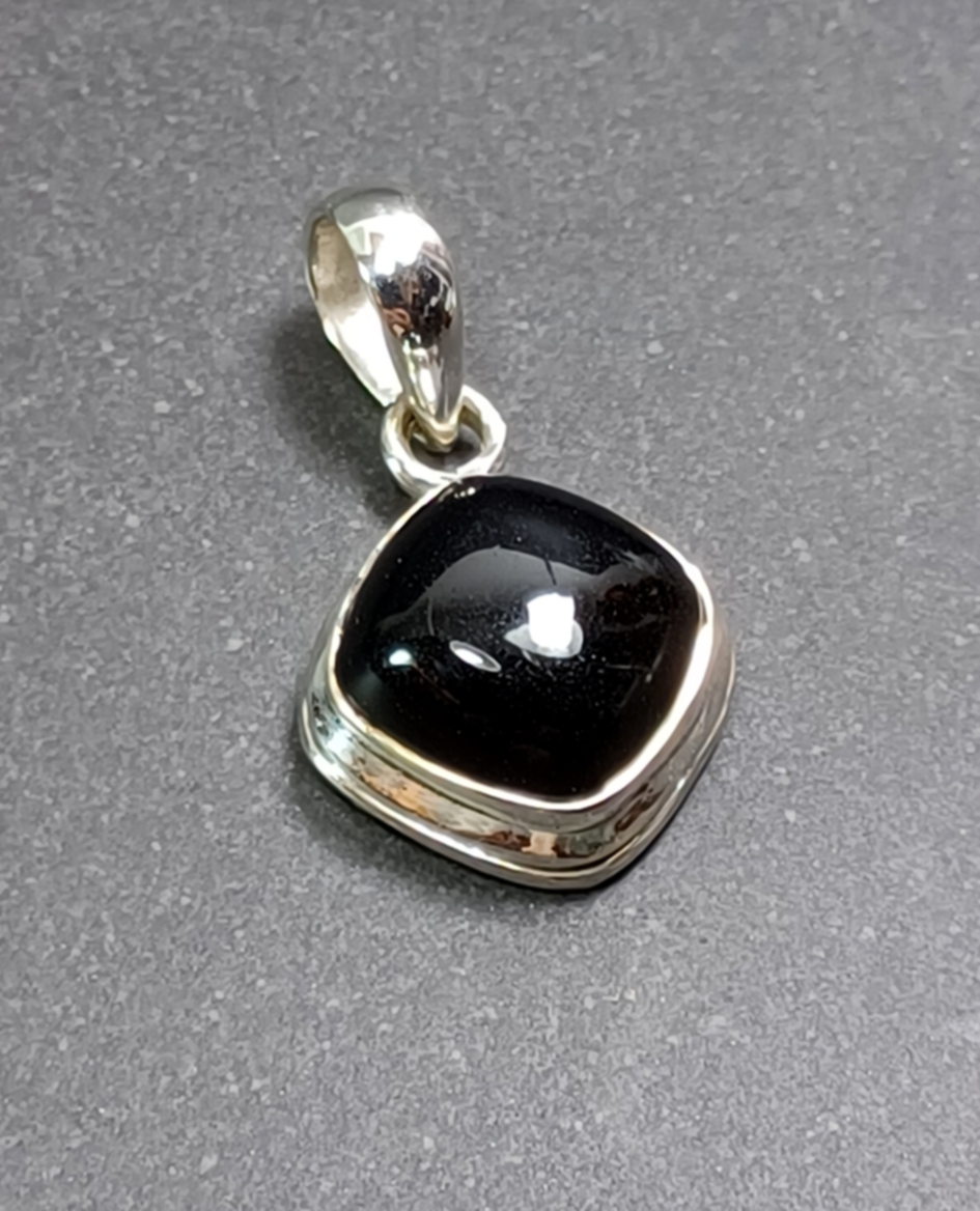 Cabochon Hänge i Äkta Silver - 4