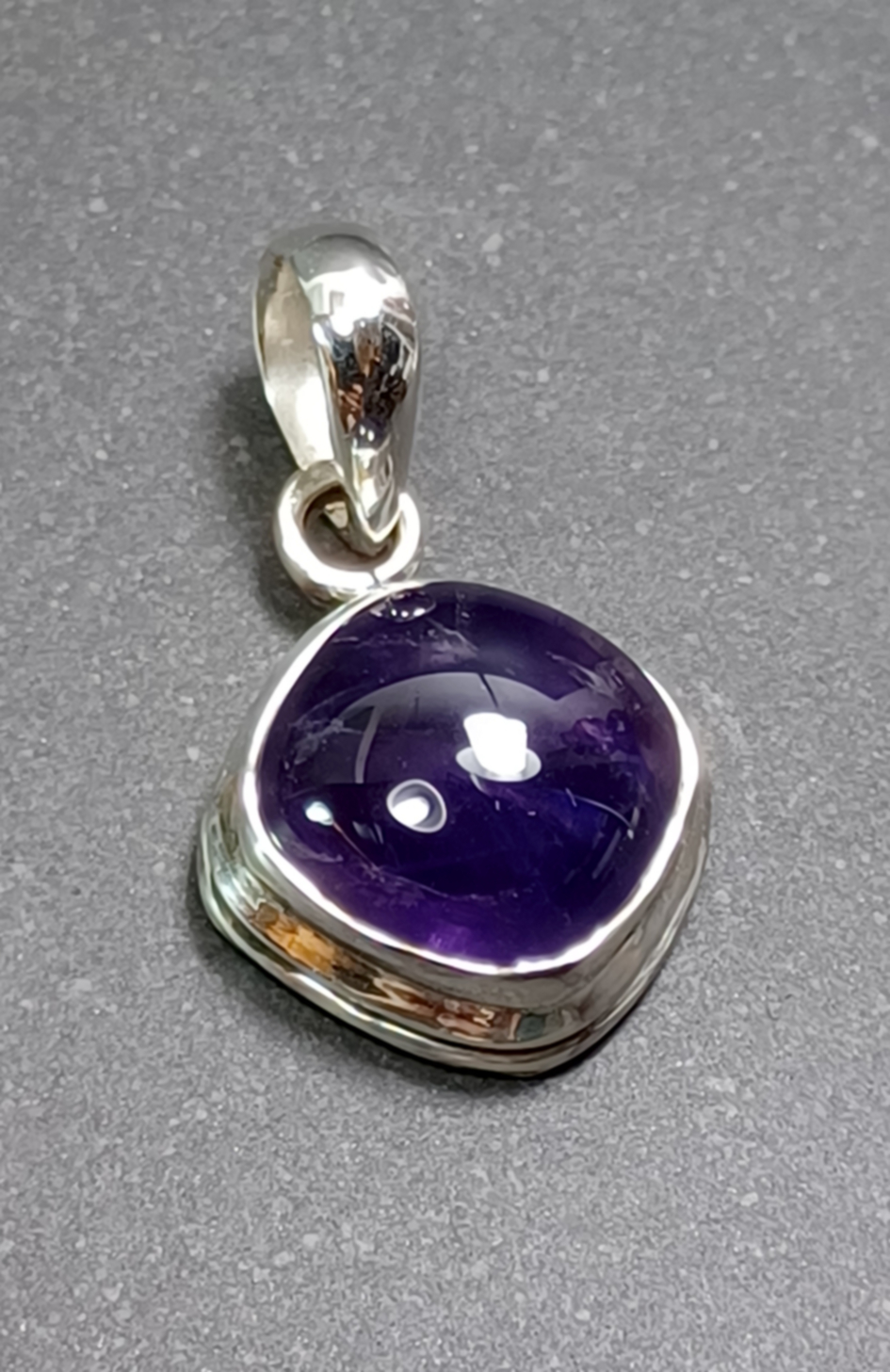 Cabochon Hänge i Äkta Silver - 2