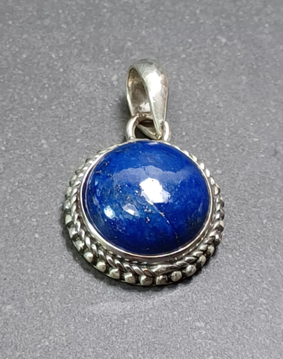 Cabochon Hänge i Äkta Silver - 3