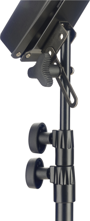 3 Sections Music Stand-Black - 4