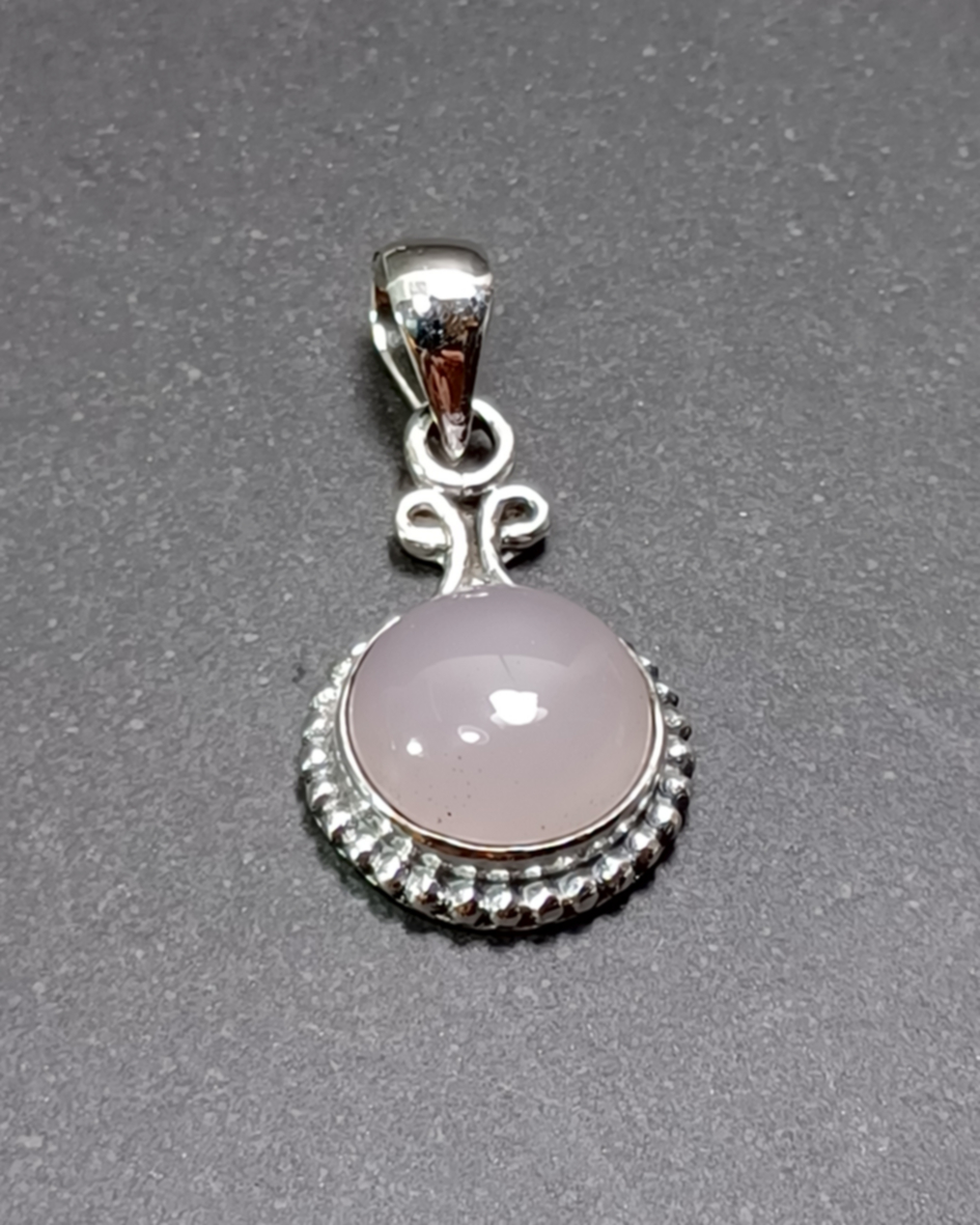Cabochon Hänge i Äkta Silver - 5