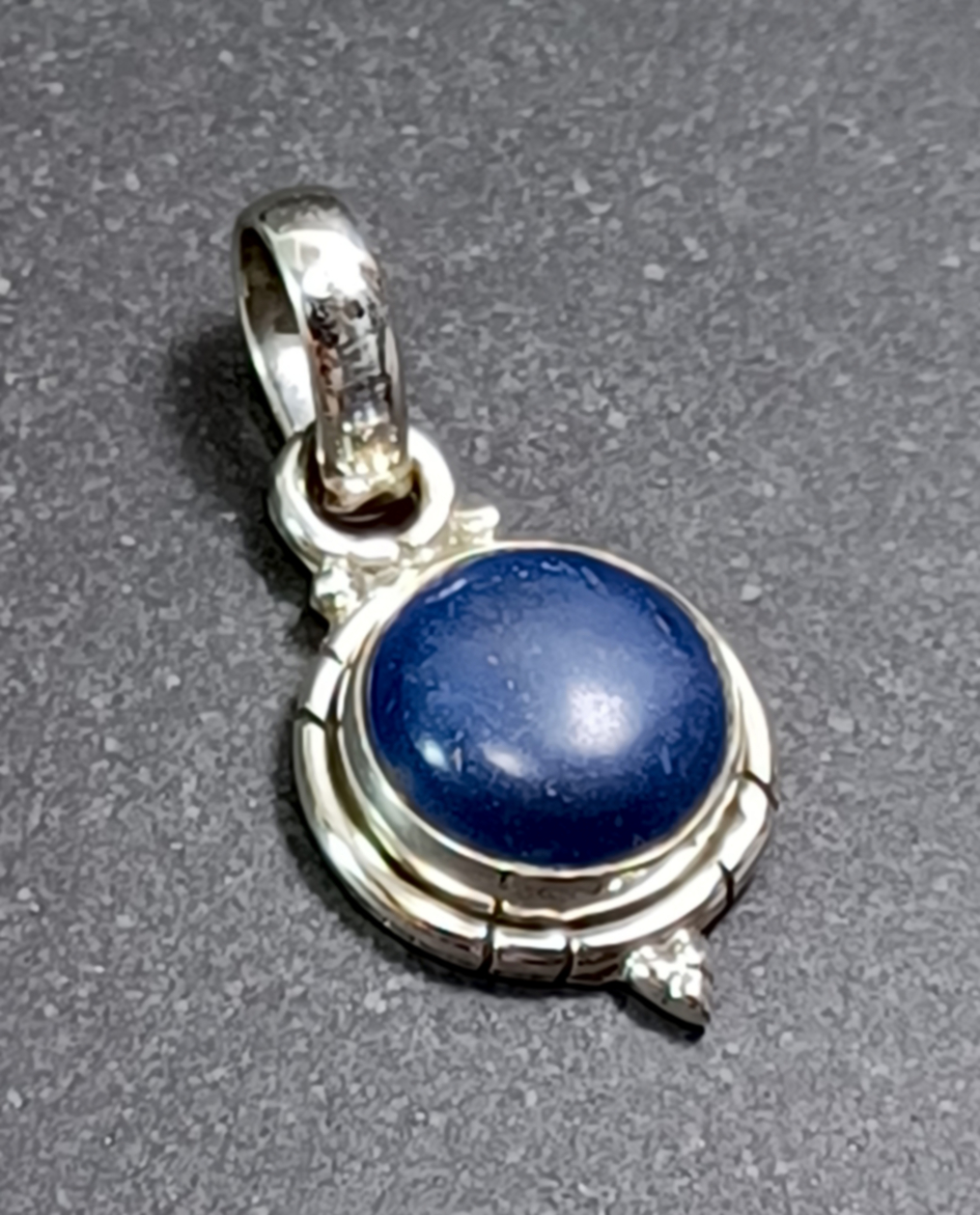 Cabochon Hänge i Äkta Silver - 4