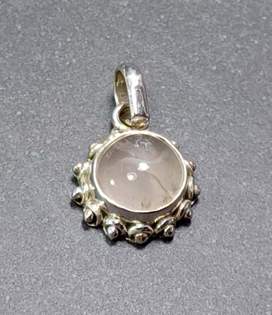 Cabochon Hänge i Äkta Silver - 6