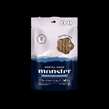 Monster Dog dental chew chicken, grain free, 7-pack