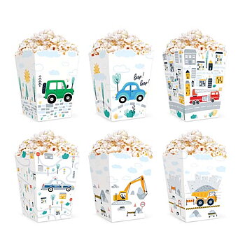 Popcorn-boxar - Bilar