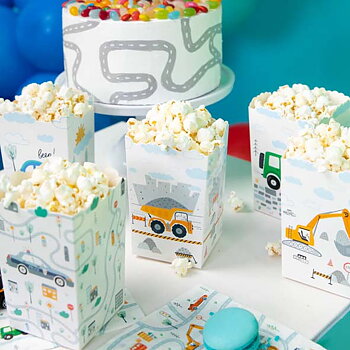 Popcorn-boxar - Bilar