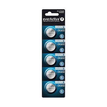 CR2032 Knappcellsbatteri 5-pack