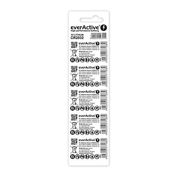CR2032 Knappcellsbatteri 5-pack