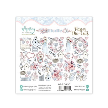 Mintay - Paper Die-Cuts - Elodie  60 delar