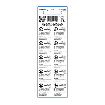 G13 Knappcellsbatteri 10-pack