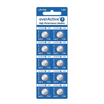 G13 Knappcellsbatteri 10-pack