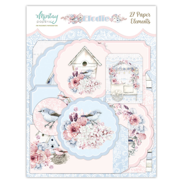 Mintay - Paper Die-Cuts - Elodie 27 delar