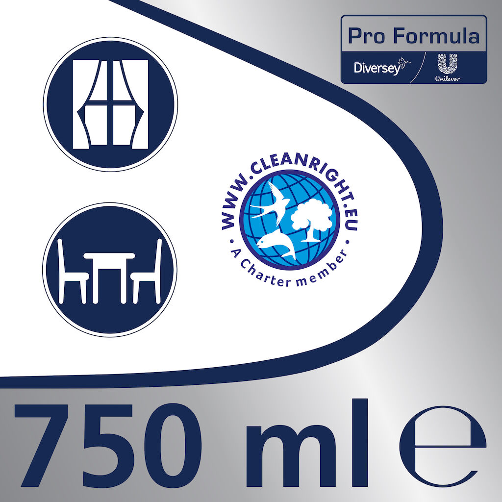 Cif Pro Formula Glass & Multi Surface Cleaner 0.75L - 2