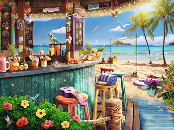 Beach Bar Breezes 1500 Bitar Ravensburger