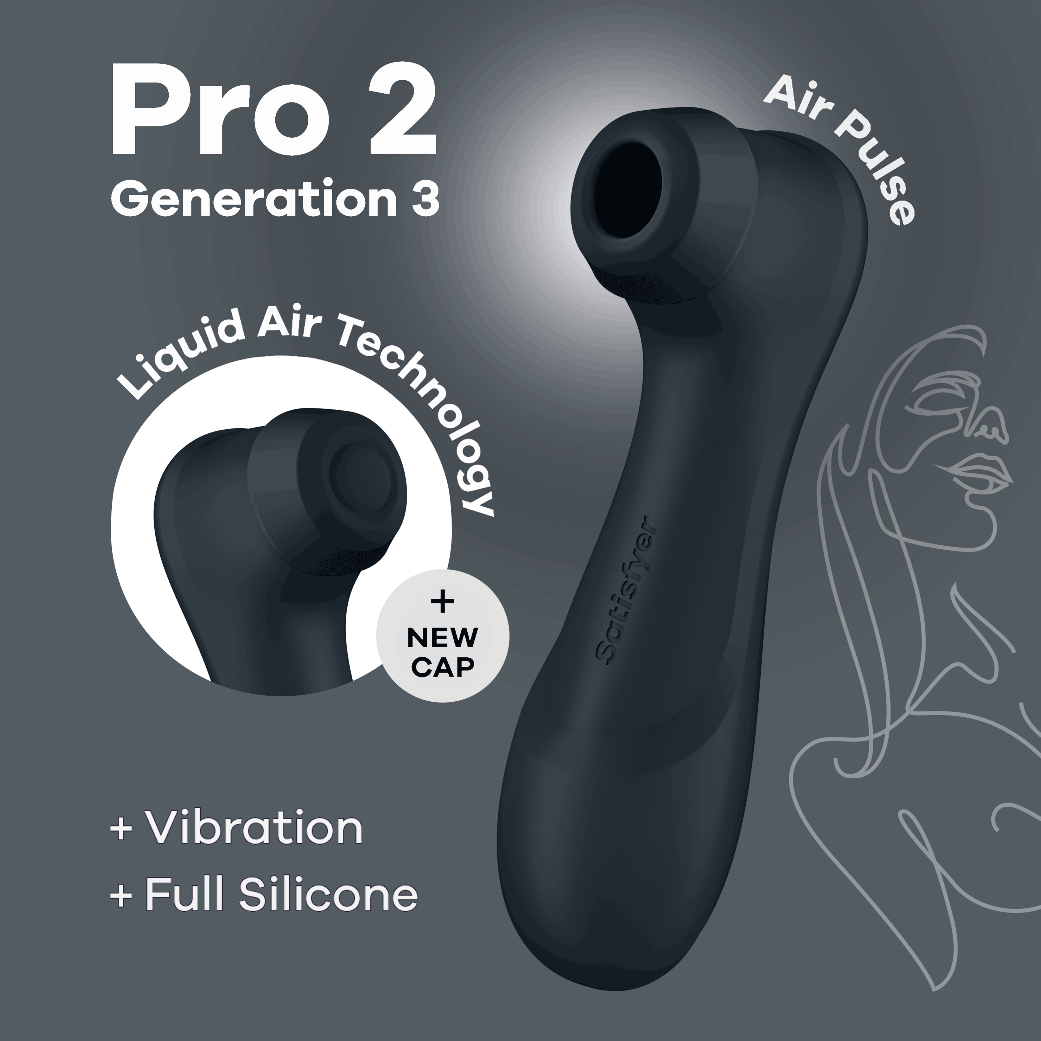 Satisfyer Pro 2 Generation 3 black