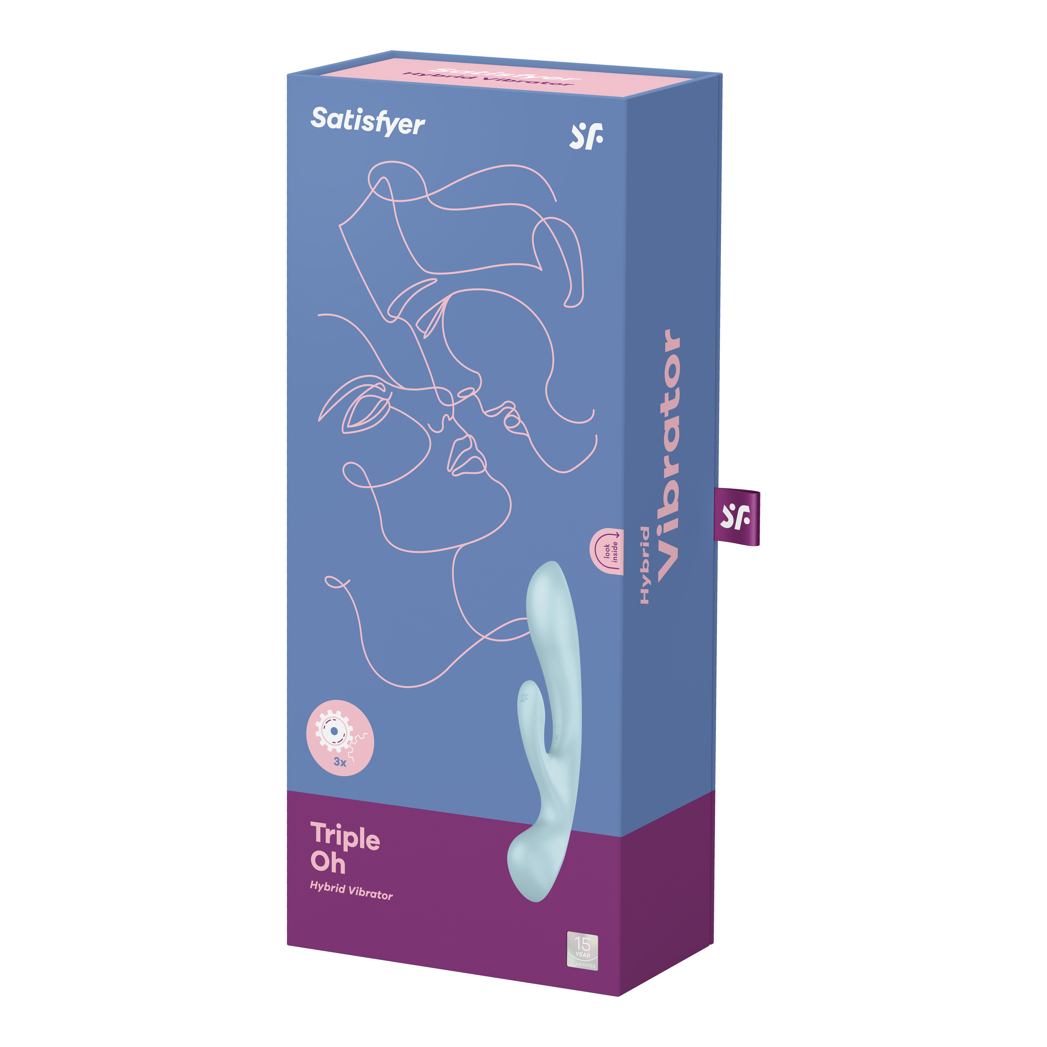 Satisfyer Triple Oh light blue - 7