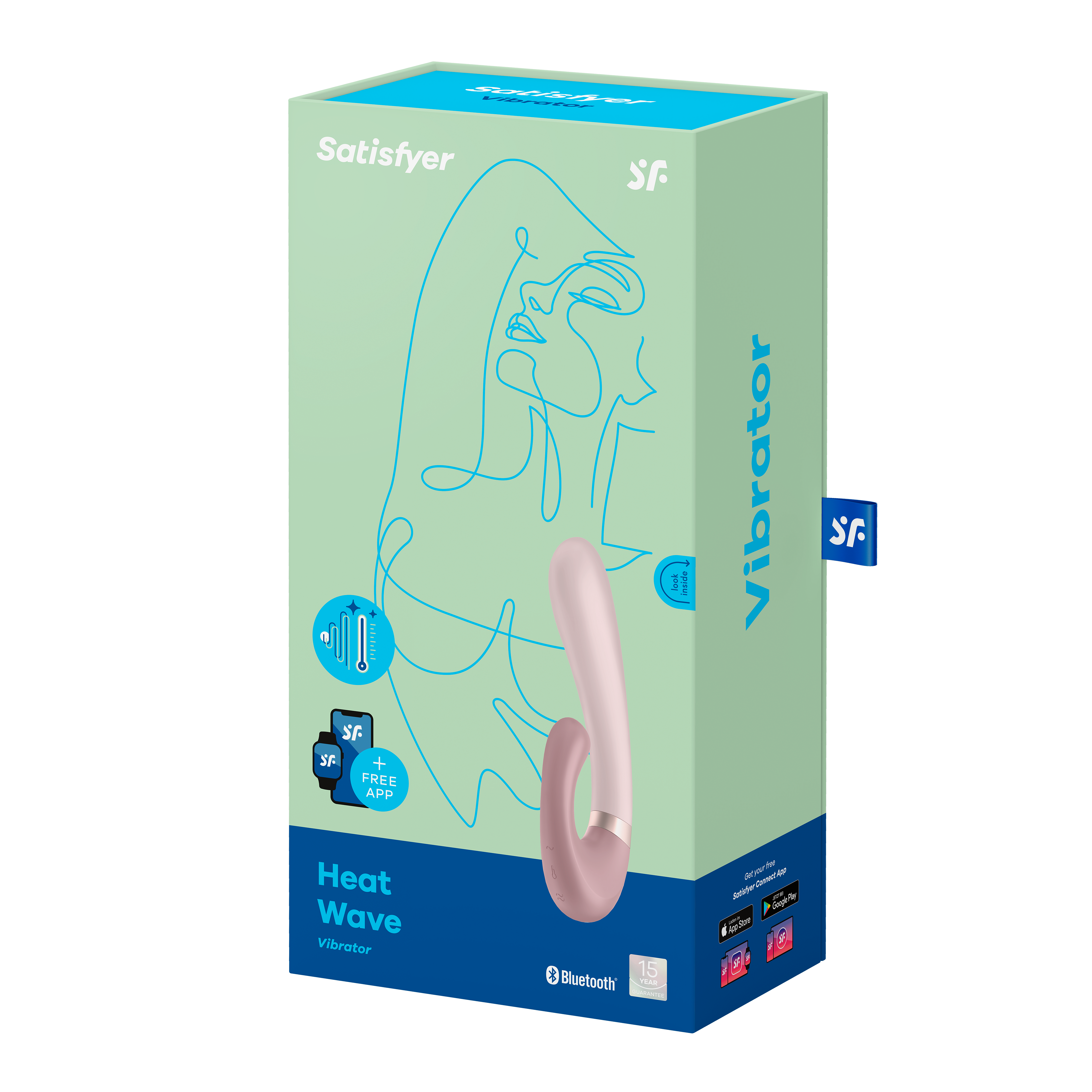 Satisfyer Heat Wave Connect App mauve - 7