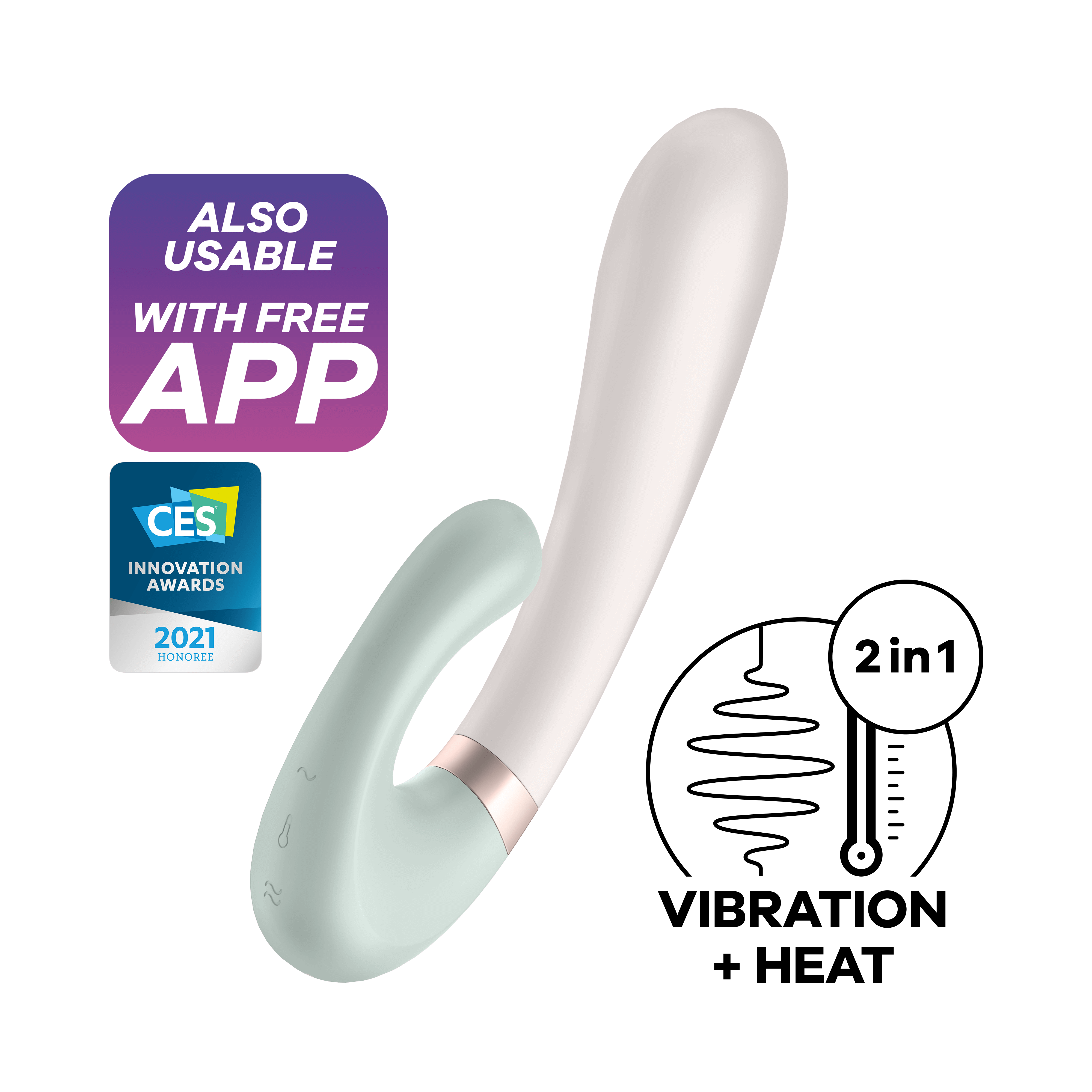 Satisfyer Heat Wave Connect App mint - 6