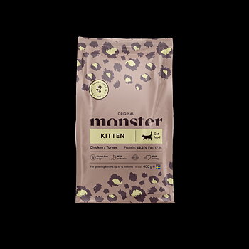 Monster Cat original Kitten chicken/turkey