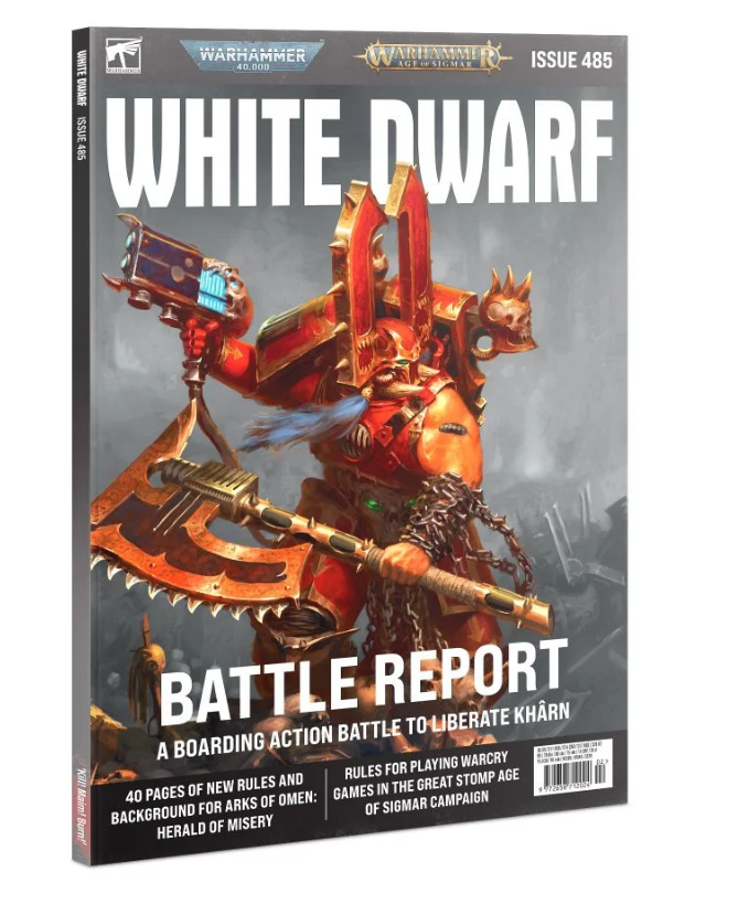 Warhammer White Dwarf 485