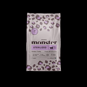 Monster Cat orginal Sterilized chicken/turkey