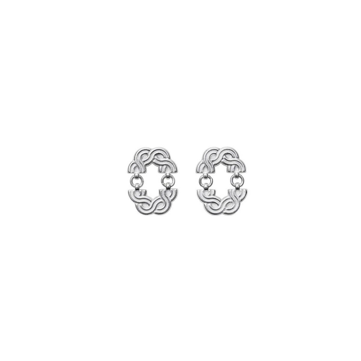 Kalevala "Maiden of the North" earrings in silver