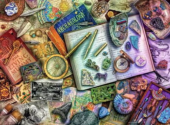 The Archaeologist’s Desk  - 500 Bitar Ravensburger