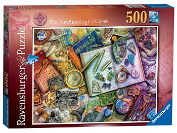 The Archaeologist’s Desk  - 500 Bitar Ravensburger