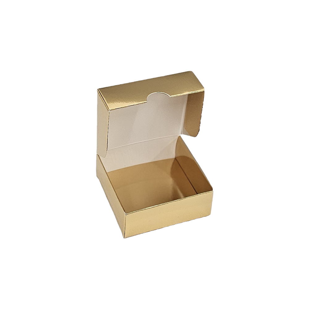 4 dele pralineæske budget, guld - 2