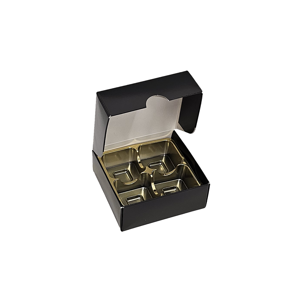 4-bitars pralinask budget, svart - 3