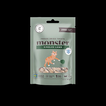 Monster Cat treats Freeze Dried Lamb, 45g