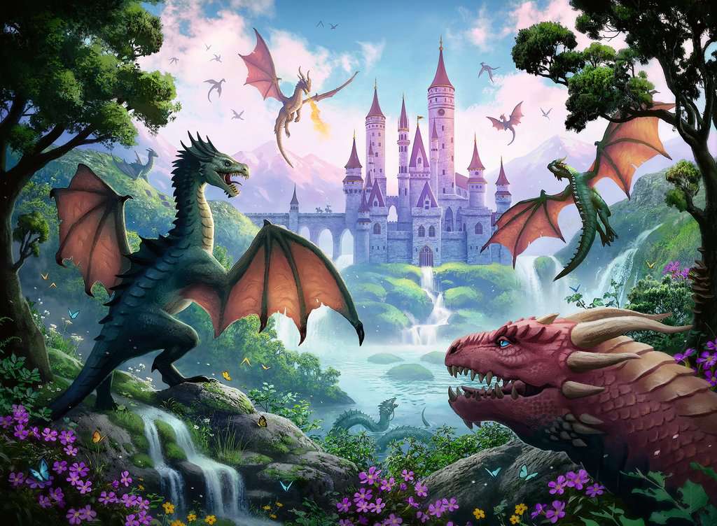 The Dragons Wrath 300 Bitar XXL Ravensburger