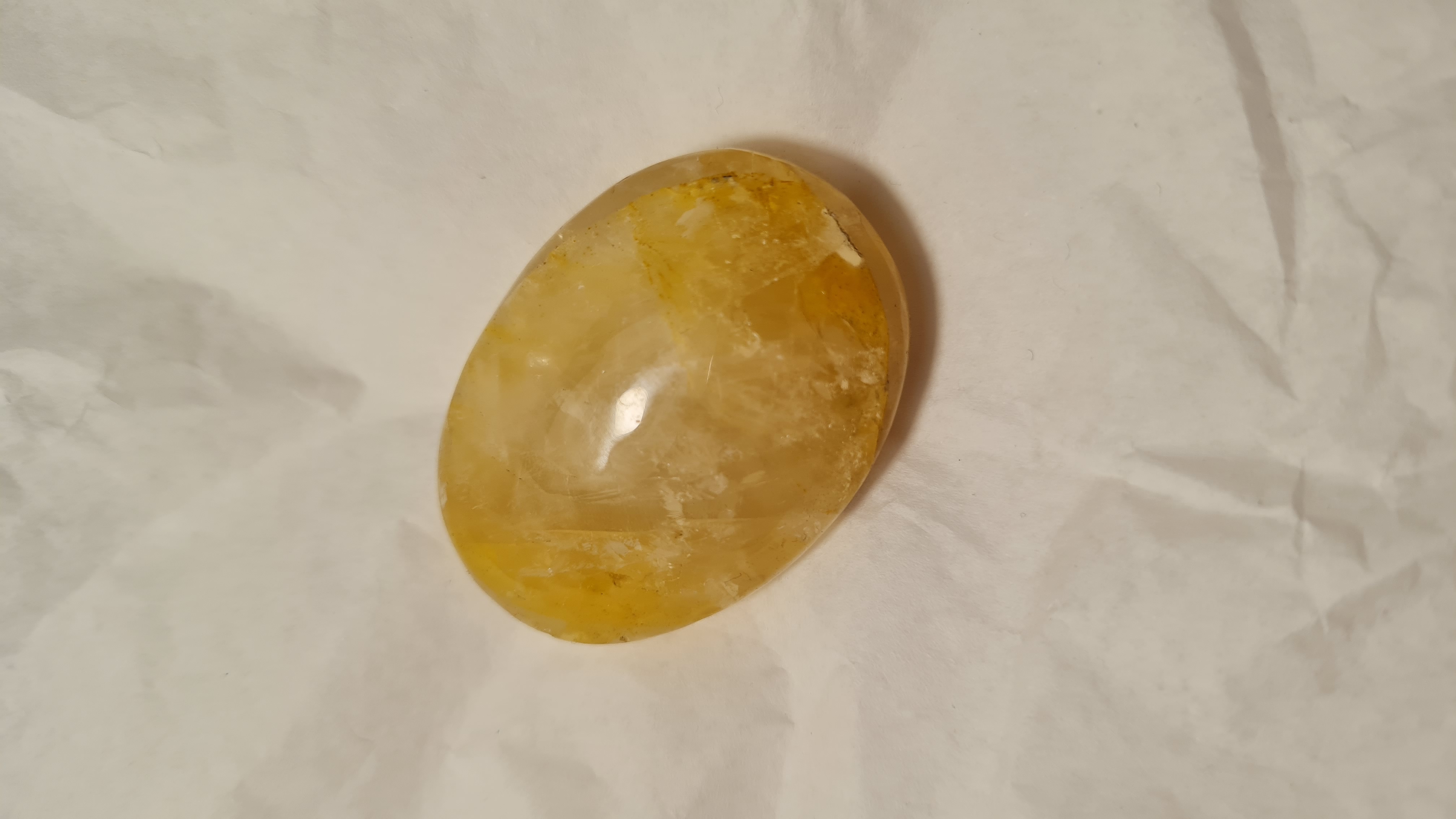 Golden healer, kristallhematoid handpolerad