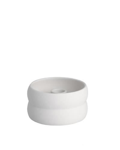 Mini vit ljusstake Malmbäck