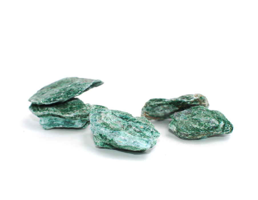 Fuchsit rå mineral