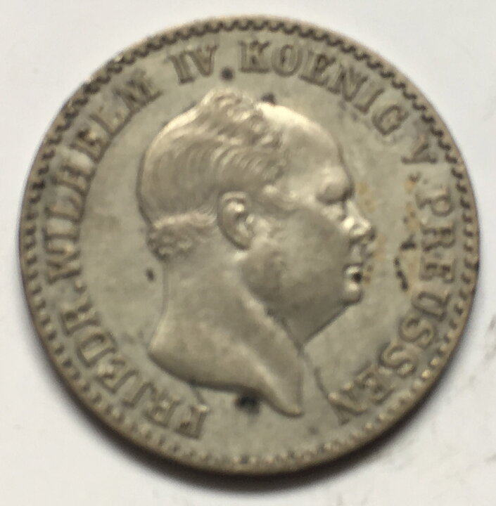 Tyskland Preussen 2 1/2 silbergroschen 1855 A 1+/01